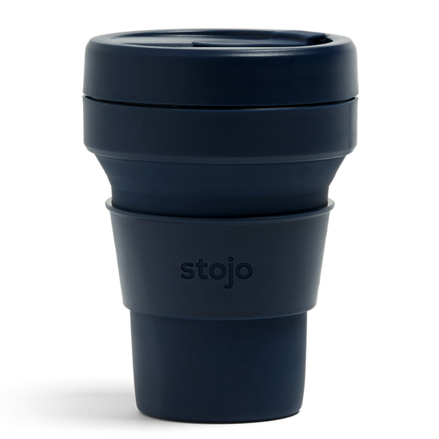 Kubek składany Stojo Pocket 355ml  - Kolor: Denim / granatowy