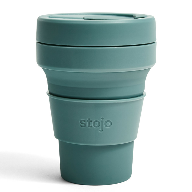 Kubek składany Stojo Pocket 355ml  - Kolor: Eucalyptus