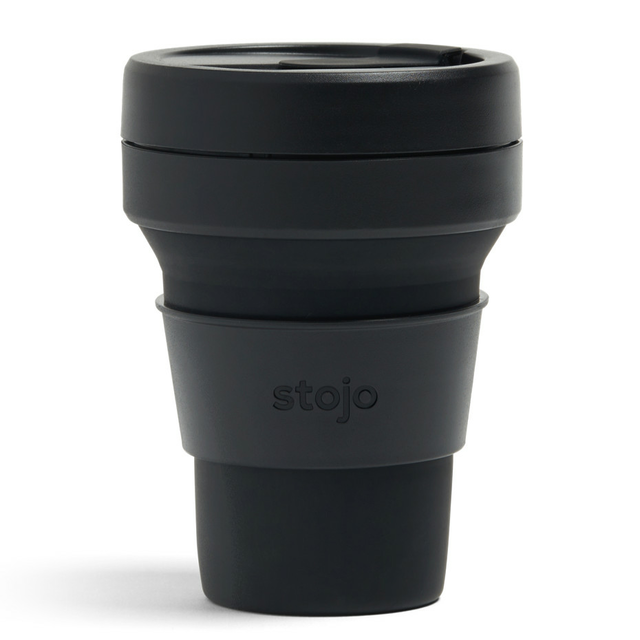 Kubek składany Stojo Pocket 355ml  - Kolor: Ink / czarny