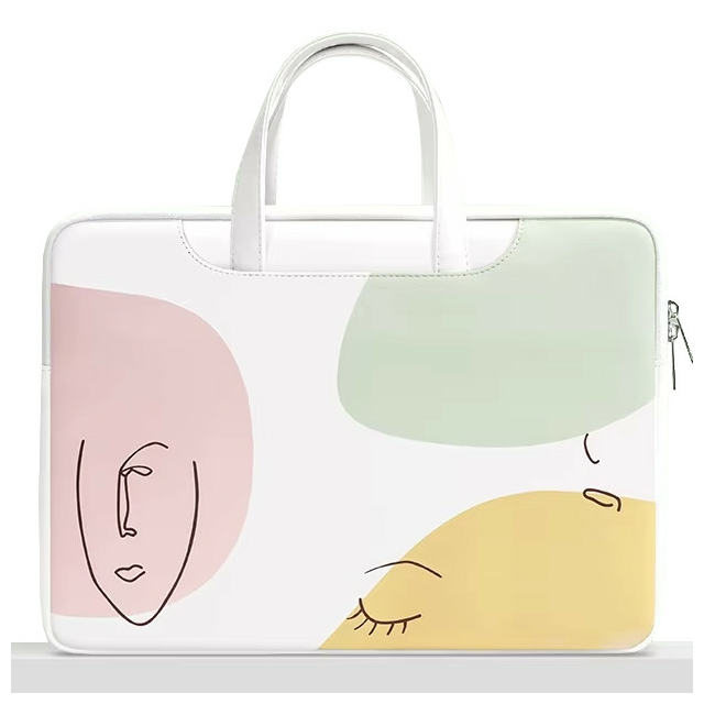 Etui/torba Taikesen na laptopa 13,3&quot; eco skóra - Kolor: M1 ecru-żółty