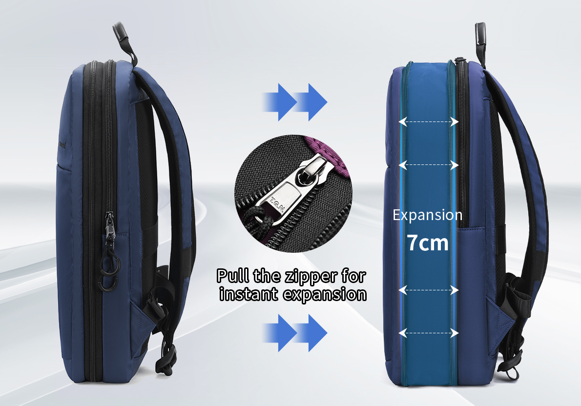 Plecak Tigernu T-B9013 na laptopa 15,6" powiększany - inBag.pl | Wrocław